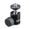 Trikojo rutulinė galvutė HAMA 00005000, 1/4 colio sriegis, 38 mm aukštis, juoda