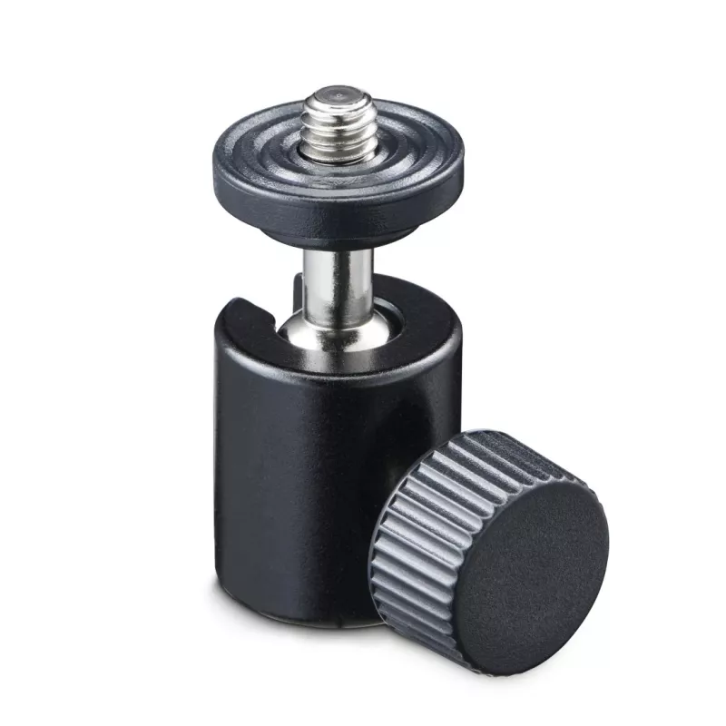 Trikojo rutulinė galvutė HAMA 00005000, 1/4 colio sriegis, 38 mm aukštis, juoda