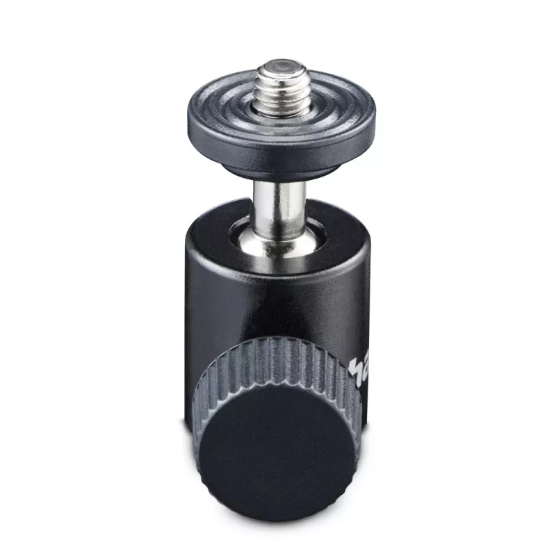 Trikojo rutulinė galvutė HAMA 00005000, 1/4 colio sriegis, 38 mm aukštis, juoda