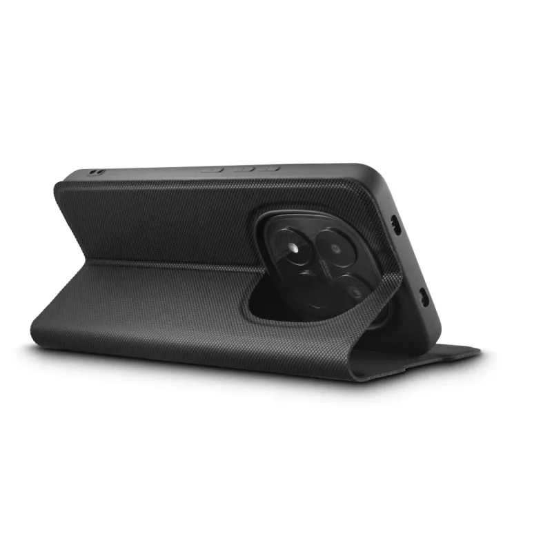 Folio case HAMA Daily Protect, skirtas Xiaomi Redmi Note 15 Pro 4G, 17,2 cm (6,77 colio), juodas, 2 kortelių kišenės, stalinis stovas