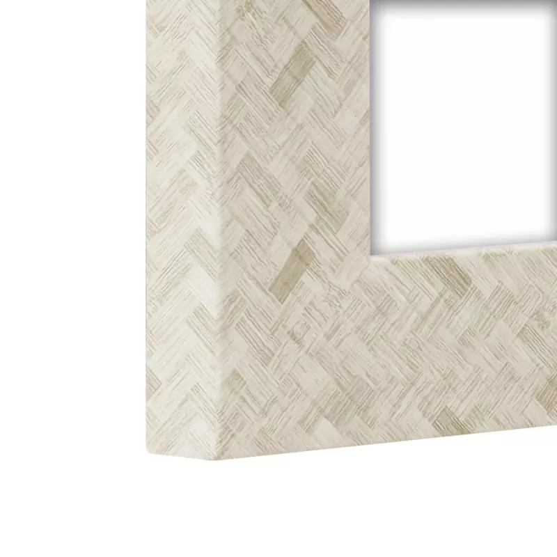 Vieno paveikslėlio rėmelis HAMA Twist — plastikinis EPDM, smėlio spalvos, tinka 10×15 cm nuotraukai