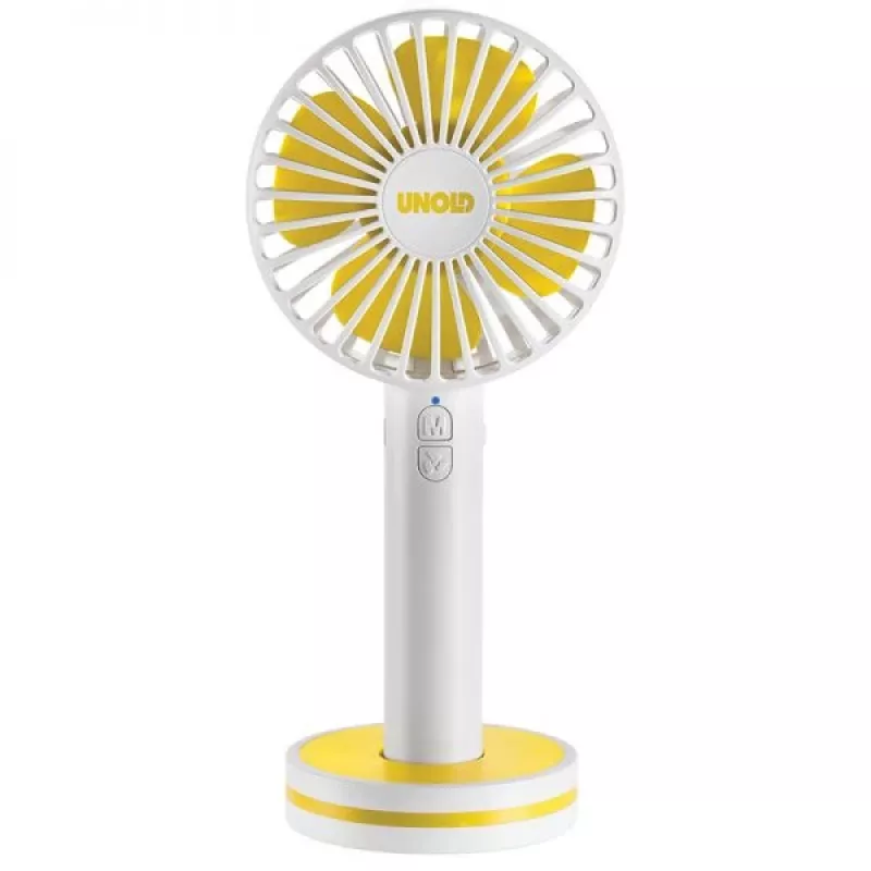 Unold Breezy 86610 rankinis ventiliatorius, balta/geltona