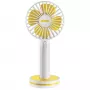 Unold Breezy 86610 rankinis ventiliatorius, balta/geltona