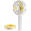 Unold Breezy 86610 rankinis ventiliatorius, balta/geltona