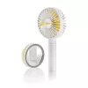 Unold Breezy 86610 rankinis ventiliatorius, balta/geltona