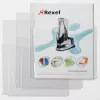 Rexel papildomos talpos įdėklai su priekine kišene, 210 x 297 mm (A4), permatomi, polivinilchloridas, 0,18 mm, 220 mm, 318 mm