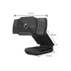 Conceptronic AMDIS 2K Super HD Automatinio Fokusavimo Internetinė Kamera su Mikrofonu