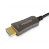 Equip HDMI 2.0 aktyvus optinis kabelis, M/M, 70 m, 70 m, HDMI A tipo (standartinis), HDMI A tipo (standartinis), 3D, 18 Gbit/s, juodas