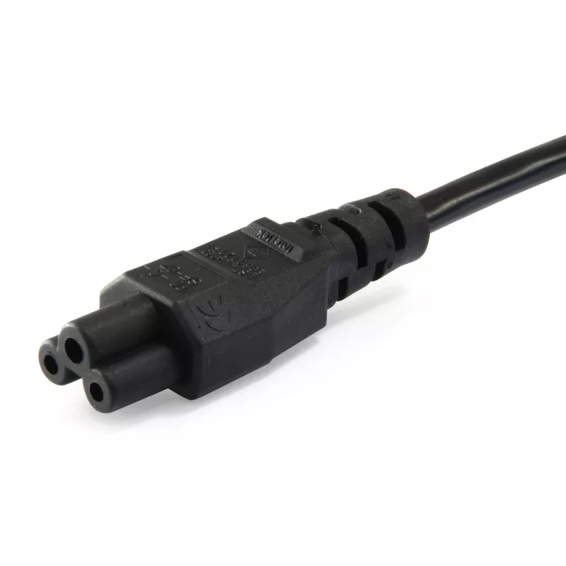 Equip aukštos kokybės maitinimo laidas, C5 į Schuko, 3,0 m, 3 m, C5 jungtis, CEE7/7, H05VV-F3G, 250 V, 2,5 A