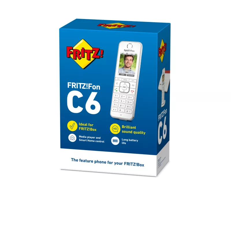 DECT telefonas AVM FRITZ!Fon C6 Edition International