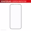 Ekrano apsauga e.v.i. Displex iPhone 17 Pro Premium su Mount Master — atspari įbrėžimams, skaidri/juoda