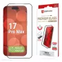 Ekrano apsauga e.v.i. Displex Premium, skirta iPhone 17 Pro Max, su montavimo priedu Mount Master (atspari įbrėžimams ir nešvarumams, skaidri / juoda)