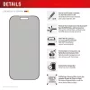 Displex privatumo ekrano apsauga (10H) Apple iPhone 17 – grūdinto stiklo privatumo filtras, atsparus įbrėžimams ir smūgiams