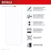 Ekrano apsauginė plėvelė ir dėklas e.v.i. Displex, skirtas Apple iPhone 17, grūdintas stiklas, skaidrus, sausas uždėjimas, atsparus įbrėžimams