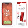 Grūdinto stiklo ekrano apsauga e.v.i. Displex (10H), skirta Apple iPhone 16e/17e — atspari įbrėžimams, nešvarumams ir smūgiams, permatoma