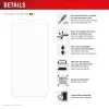 Grūdinto stiklo ekrano apsauga e.v.i. Displex (10H), skirta Apple iPhone 16e/17e — atspari įbrėžimams, nešvarumams ir smūgiams, permatoma