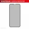 Privatumą užtikrinanti grūdinto stiklo ekrano apsauga e.v.i. Displex (10H), skirta Apple iPhone 16e/17e su privatumo filtru, atspari smūgiams ir įbrėžimams