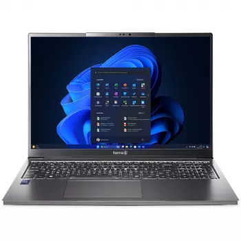 TERRA MOBILE 1671 Intel Core Ultra 5 125U Nešiojamasis kompiuteris 40,6 cm (16 colių) WQXGA 16 GB DDR5-SDRAM 500 GB SSD Wi-Fi 6E (802.11ax) Windows 11 Pro Pilka