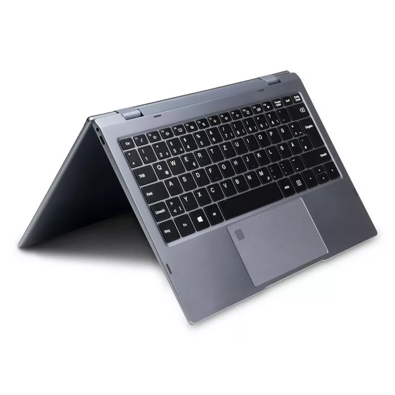 TERRA Mobile 360-13R Intel® Core™ i5 i5-1334U nešiojamasis kompiuteris 33.8 cm (13.3 colio) jutiklinis Full HD 16 GB DDR4-SDRAM 512 GB SSD Wi-Fi 6 (802.11ax) Windows 11 Pro vokiška antracito