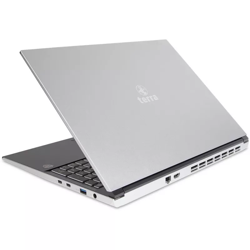 TERRA MOBILE GAMER ELITE 3A Copilot+ PC su AMD Ryzen™ AI 7 350 procesoriumi, nešiojamasis kompiuteris, 40.6 cm (16 inch), WQXGA, 32 GB DDR5-SDRAM, 1 TB SSD, NVIDIA GeForce RTX 5060, Wi-Fi 6E (802.11ax), Windows 11 Home, vokiškas, sidabrinis