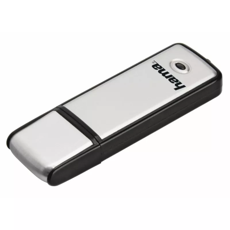 Hama Fancy USB atmintinė 128 GB USB Type-A 2.0 juoda, sidabrinė