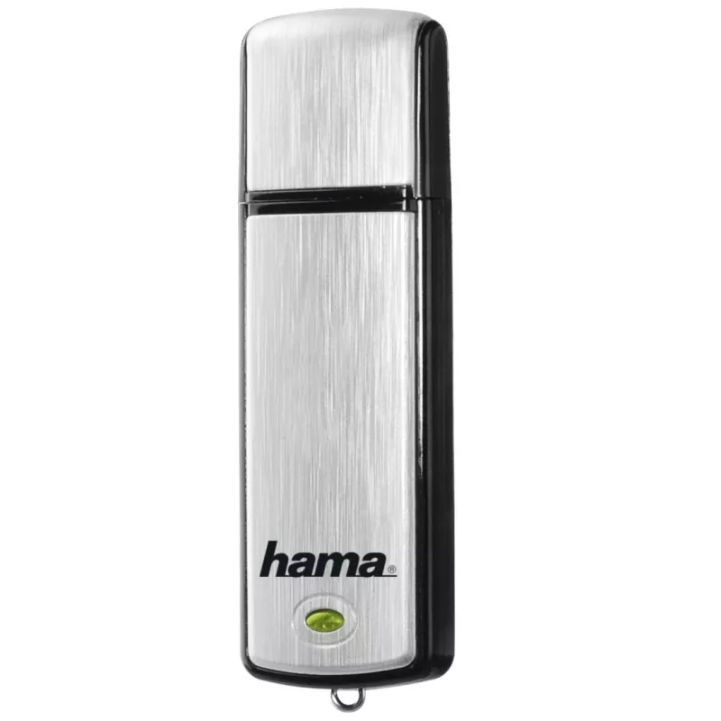 Hama Fancy USB atmintinė 128 GB USB Type-A 2.0 juoda, sidabrinė