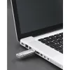 Hama C-Laeta USB atminties raktas 64 GB USB A tipo / USB C tipo 3.2 1-os kartos (3.1 1-os kartos) Sidabrinis