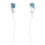Hama Flexi-plonas tinklo kabelis Baltas 0.75 m Cat6a U/UTP (UTP)