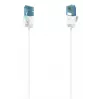 Hama Flexi-plonas tinklo kabelis Baltas 0.75 m Cat6a U/UTP (UTP)