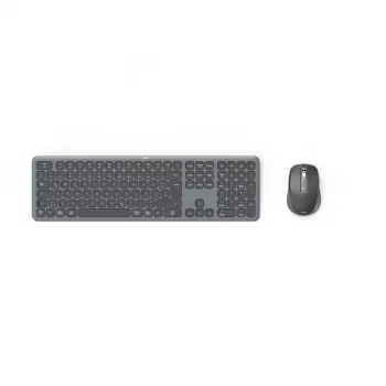 Hama WKM-550 klaviatūra Pelė į komplektą Namai/Biuras RF belaidė + Bluetooth QWERTZ vokiečių Juoda