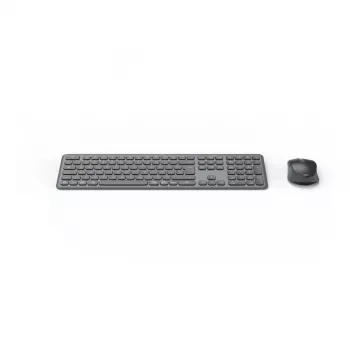 Hama WKM-550 klaviatūra Pelė į komplektą Namai/Biuras RF belaidė + Bluetooth QWERTZ vokiečių Juoda