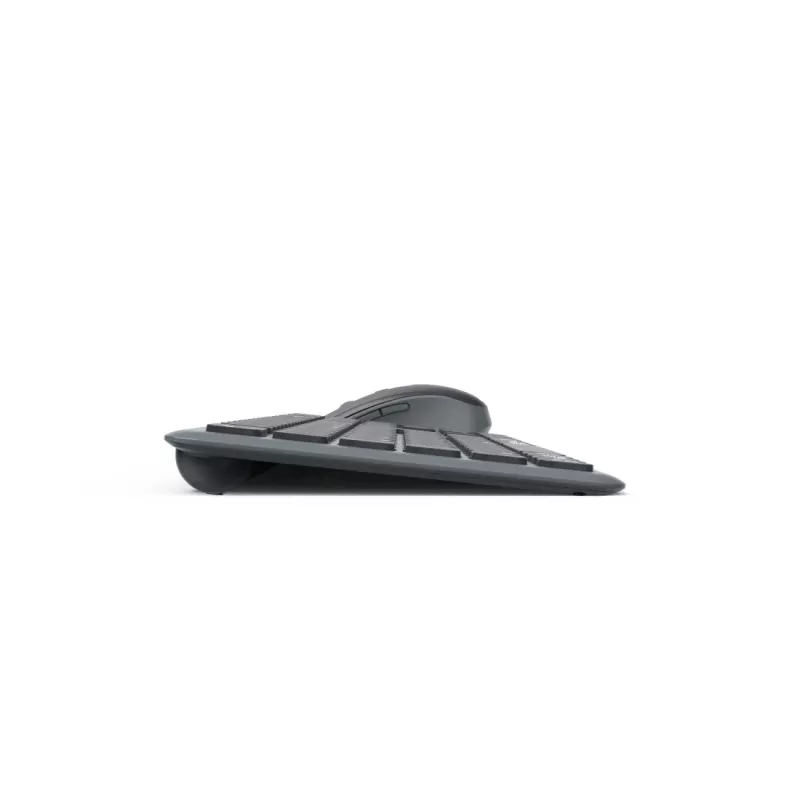 Hama WKM-550 klaviatūra Pelė į komplektą Namai/Biuras RF belaidė + Bluetooth QWERTZ vokiečių Juoda