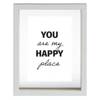 Hama Happy Single paveikslų rėmelis Balta