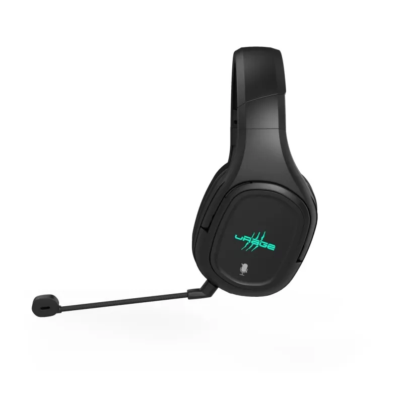 Hama SoundZ 920 ausinės, laidinės ir belaidės, ant galvos, žaidimams, USB Type-C, Bluetooth, įkrovimo stovas, juodos