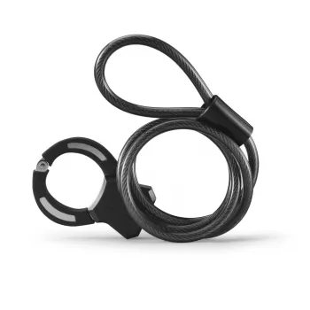 Hama 00178159 dviračio spyna, juoda, 1200 mm kabelinė spyna
