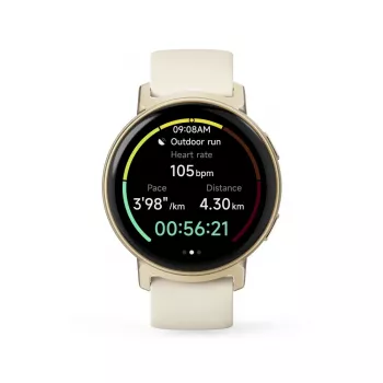 Hama Arion 3,35 cm (1,32 col.) AMOLED 43 mm skaitmeninis 466 x 466 pikselių jutiklinis ekranas auksinis GPS (palydovinis)