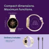 Hama Arion 3,35 cm (1,32 col.) AMOLED 43 mm skaitmeninis 466 x 466 pikselių jutiklinis ekranas auksinis GPS (palydovinis)