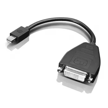 Lenovo 0B47090 vaizdo kabelio adapteris 0,2 m Mini-DisplayPort SL-DVI juodas