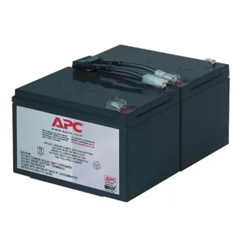 APC Battery Replacement Cartridge RBC6 (OEM), sandarioji švino rūgšties (VRLA), juoda, 7,68 kg, 195,6 x 152,4 x 94 mm, 0 - 40 °C, 0 - 95%