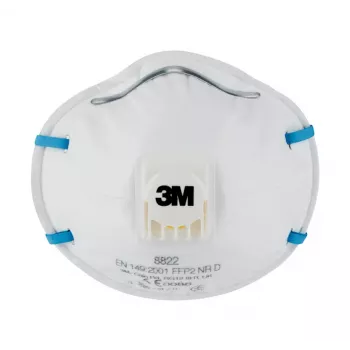 3M 8822 FFP2 10 vnt. kaušelio tipo