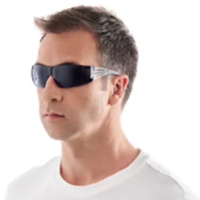 3M SecureFit Schutzbrille 200, pilkas stiklas Apsauginiai akiniai Polikarbonatas (PC) Pilka