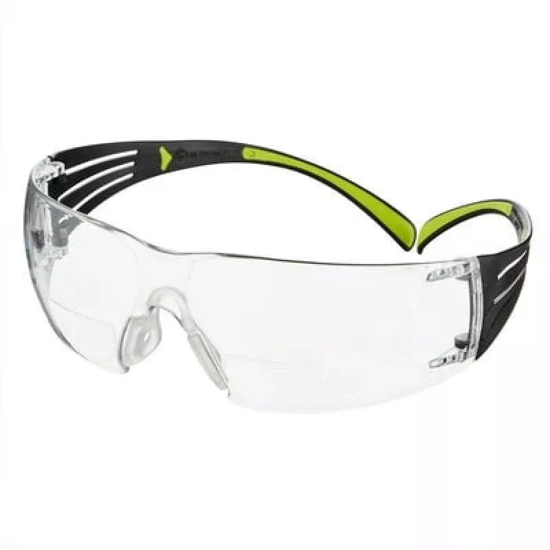 3M SF425C1 Apsauginiai akiniai Plastikas Juoda, Žalia