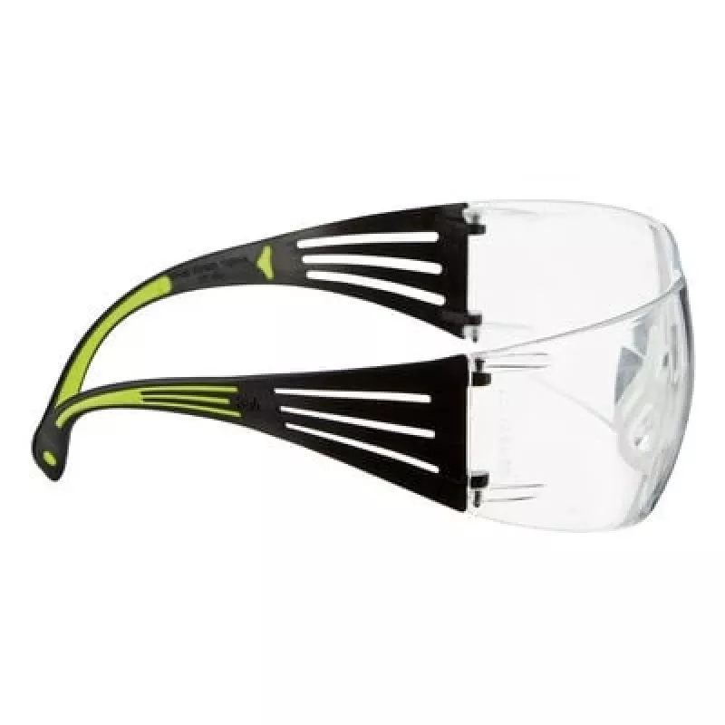 3M SF425C1 Apsauginiai akiniai Plastikas Juoda, Žalia