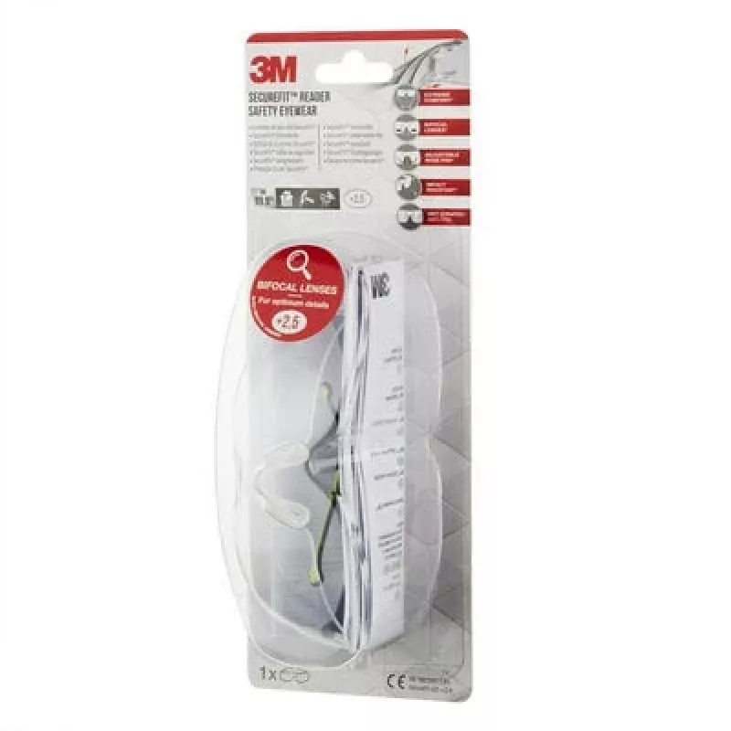 3M SF425C1 Apsauginiai akiniai Plastikas Juoda, Žalia