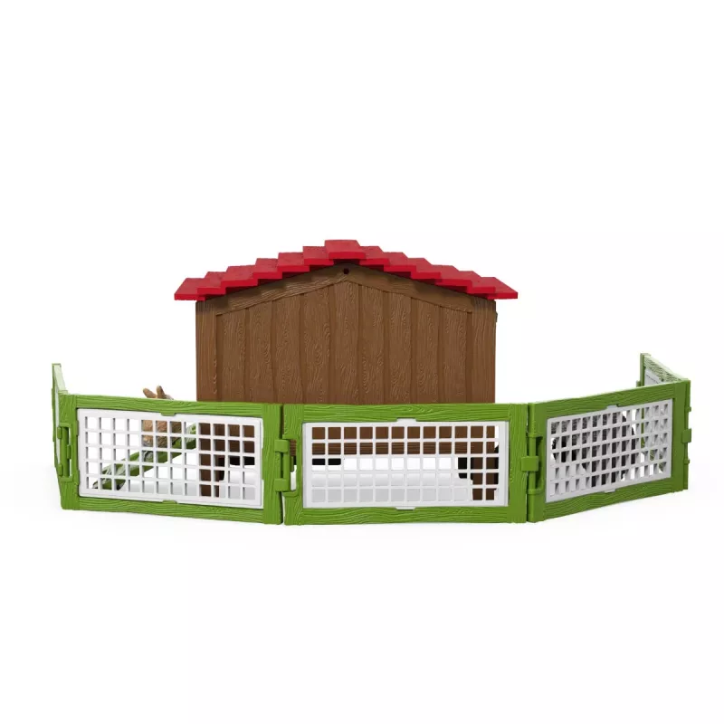 schleich FARM WORLD Triušių narvelis, Gyvūnas, Ūkis, Ūkio gyvūnai / ūkio žaislai, 3 metai, Įvairiaspalvis