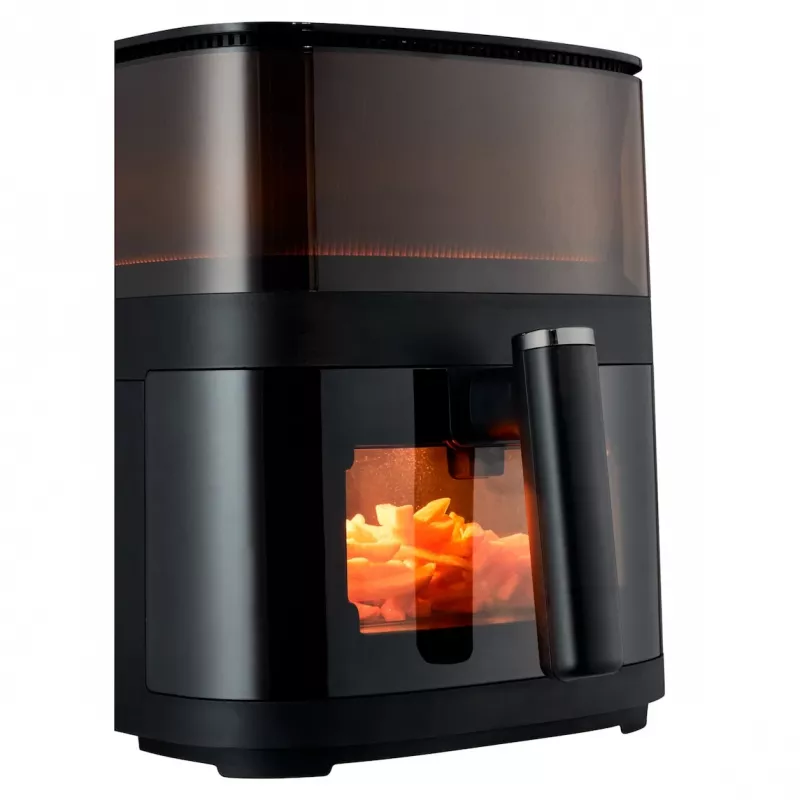 MEDION LIFE X10 XL Single 5 L 1500 W karšto oro gruzdintuvė juoda