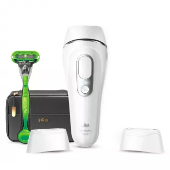 Braun Silk-expert Pro Silk·expert Pro 5 PL5145 Intensyvi impulsinė šviesa (IPL) Sidabrinė, Balta