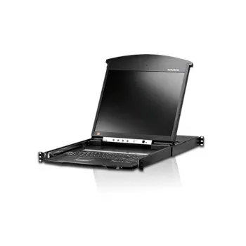 ATEN KL1516Ai KVM komutatorius montuojamas į stovą juodas