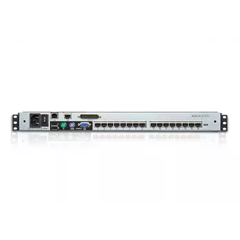 ATEN KL1516Ai KVM komutatorius montuojamas į stovą juodas