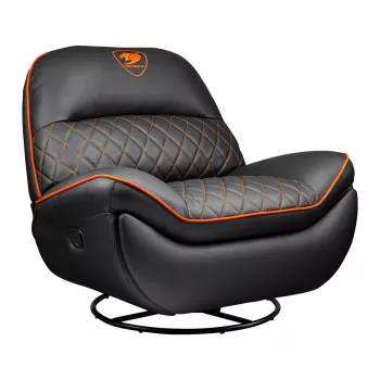 Žaidimų sofa COUGAR Gaming Overlord Paminkštinta sėdynė Juoda 150 kg